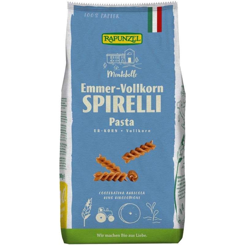 Rapunzel Emmer-Spirelli Vollkorn - Produktbild