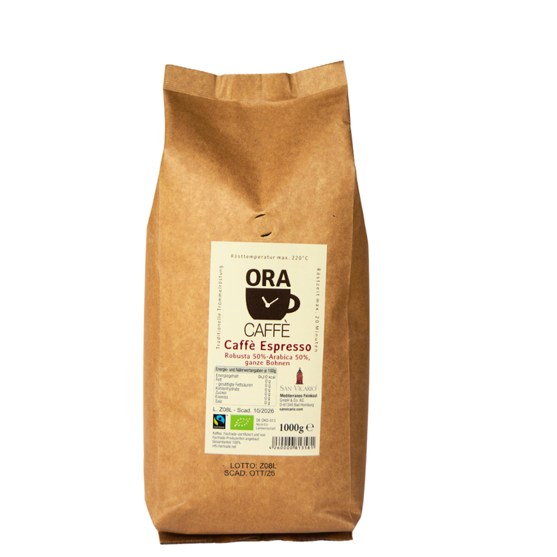 San Vicario San Vicario ORA Caffè FAIR Espressoröstung - Produktbild