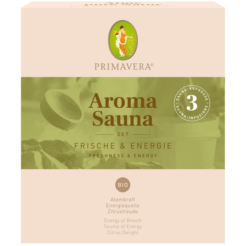 PRIMAVERA Set Aroma Sauna Frische & Energie - Produktbild