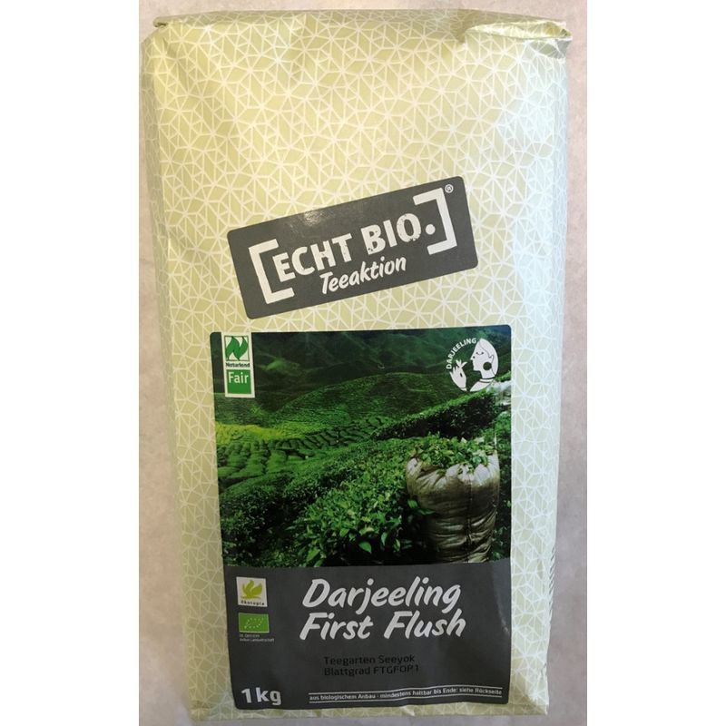 Ökotopia  Echt Bio Teeaktion Darjeeling First Flush kbA 1kg - Produktbild