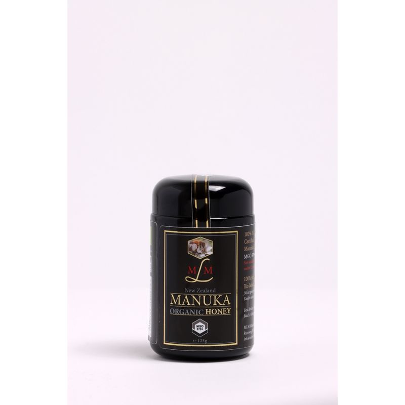 MLM MLM Bio Manuka Honig MGO 370+ 125g im Violettglas - Produktbild