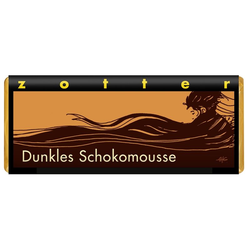 Zotter Schokolade Dunkles Schokomousse - Produktbild