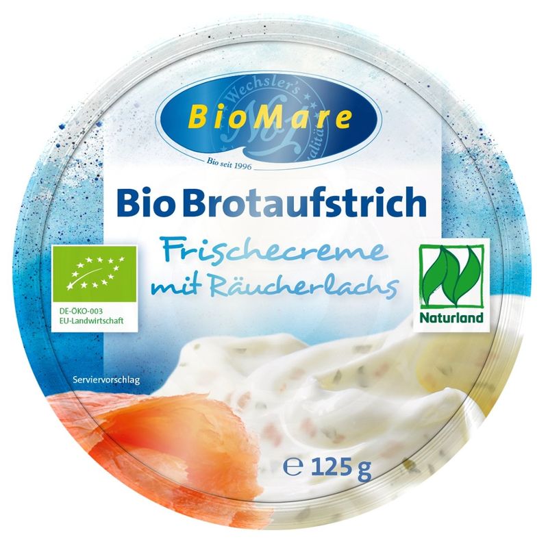 Bio Mare Bio Mare Bio-Brotaufstrich mit Bio-Räucherlachs - Produktbild