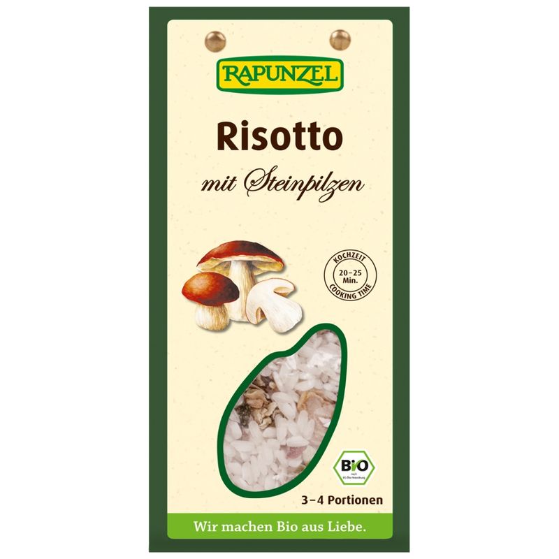 Rapunzel Risotto mit Steinpilzen - Produktbild