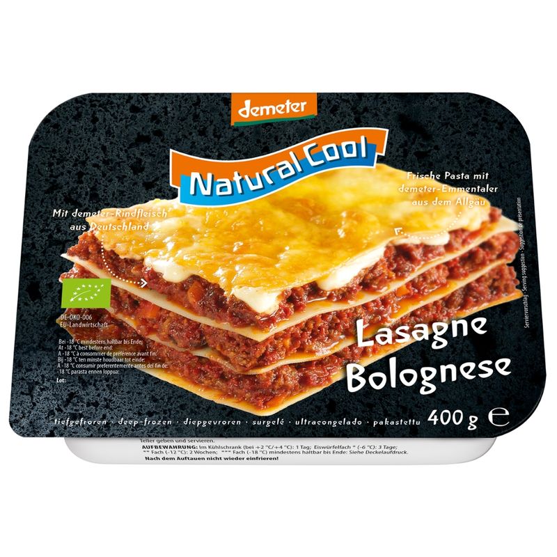 Natural Cool Lasagne Bolognese - Produktbild