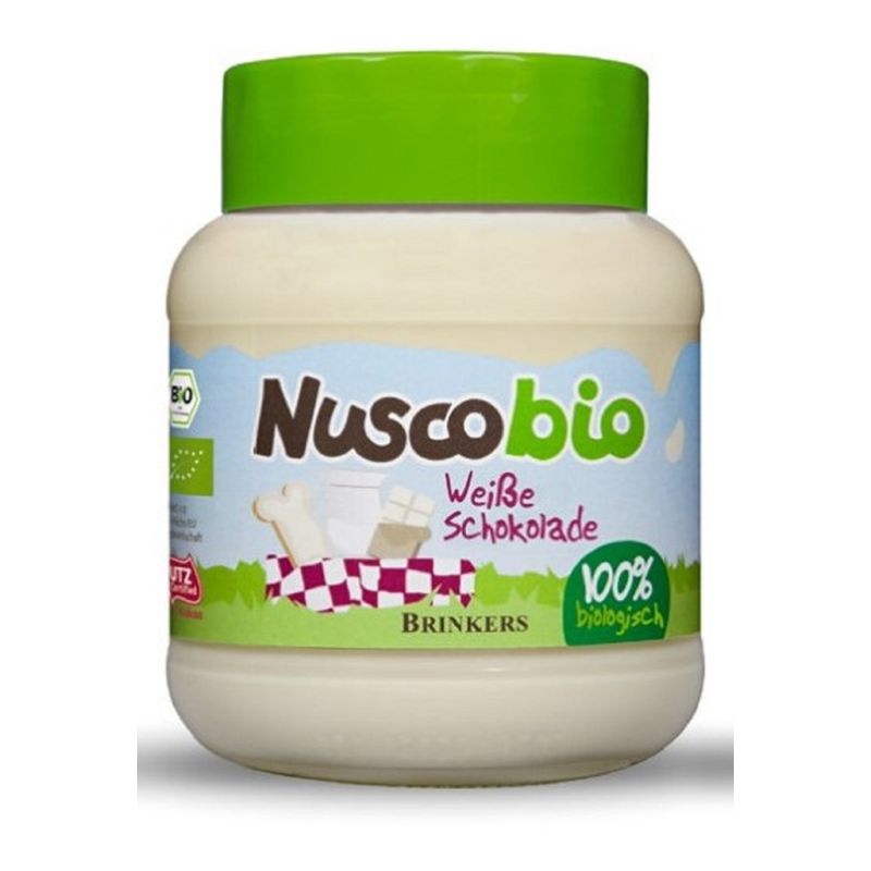 Nuscobio Nuscobio Creme mit weißer Schokolade 400g - Produktbild