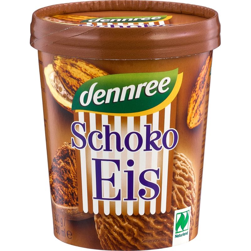 dennree Schokoladen-Eiscreme - Produktbild