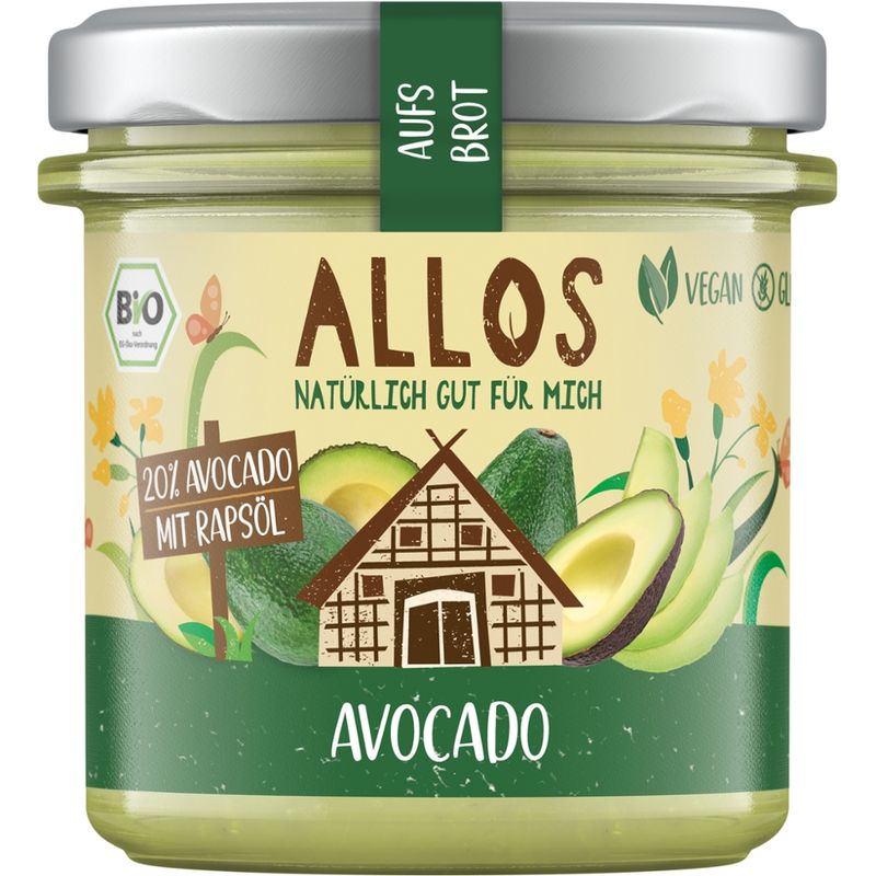 Allos aufs Brot Avocado - Produktbild