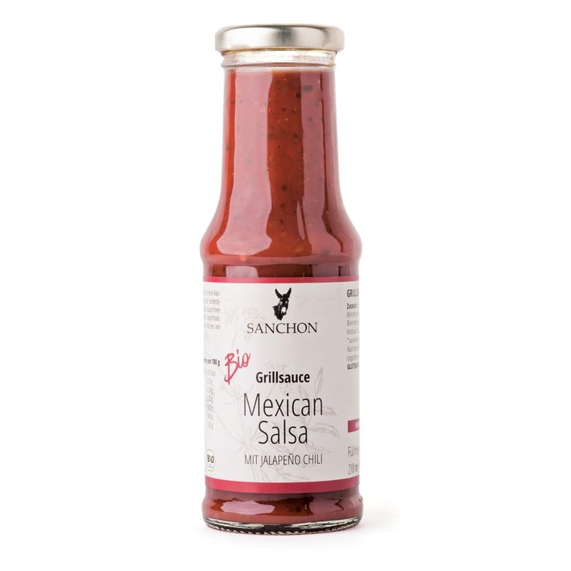 Sanchon WS Grill- und Würzsauce Mexican Salsa, 210 ml, SANCHON, bio - Produktbild