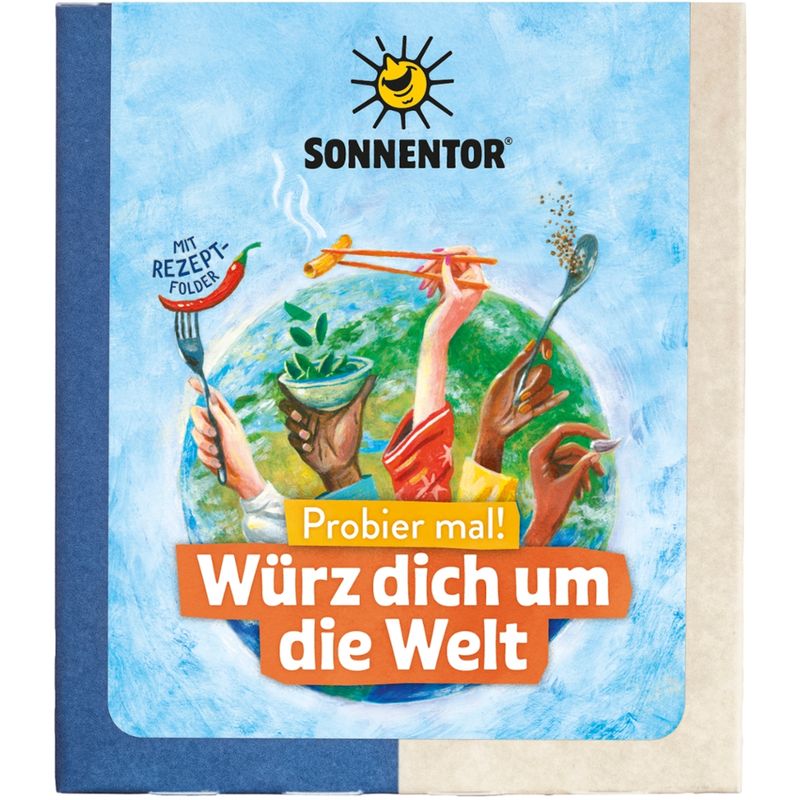 Sonnentor Würz dich um die Welt Probier mal!, Packung - Produktbild
