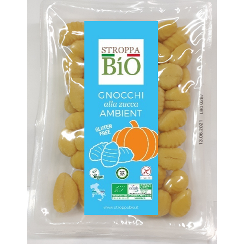 Stroppa Bio Stroppa Bio Glutenfreie Kürbis Gnocchi ambient und vegan 250 g - Produktbild