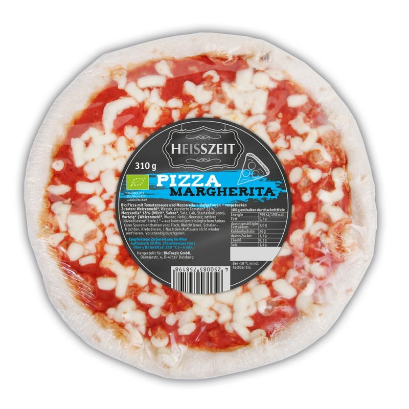 HEISSZEIT Pizza Margherita - Produktbild