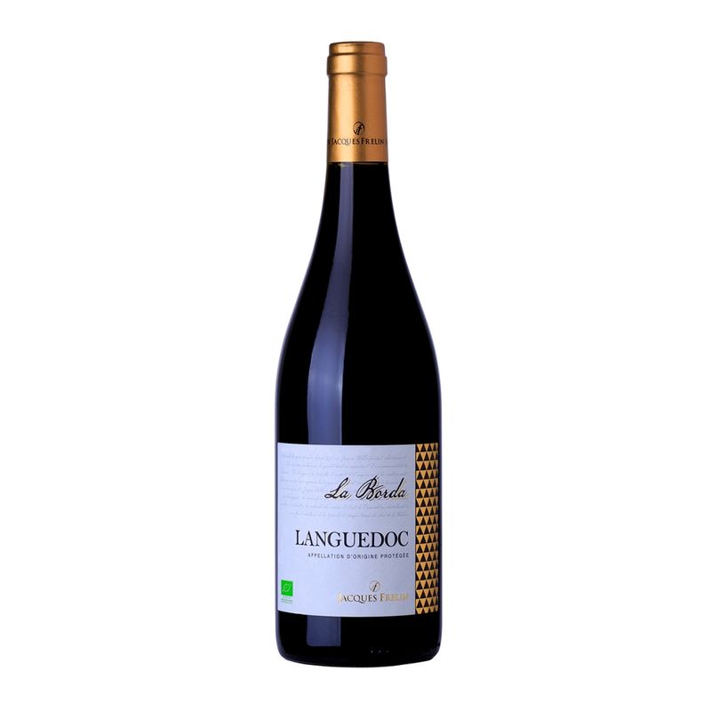 Jacques Frelin Vignobles SAS La Maison des Terroirs Vivants Rotwein, La Borda AOP Languedoc, Frankreich - Produktbild