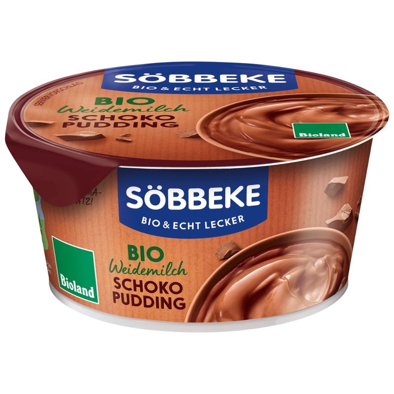 Söbbeke Bio Weidemilch Schoko Pudding 150g - Produktbild