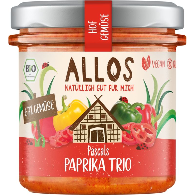 Allos Hof Gemüse Pascals Paprika Trio - Produktbild