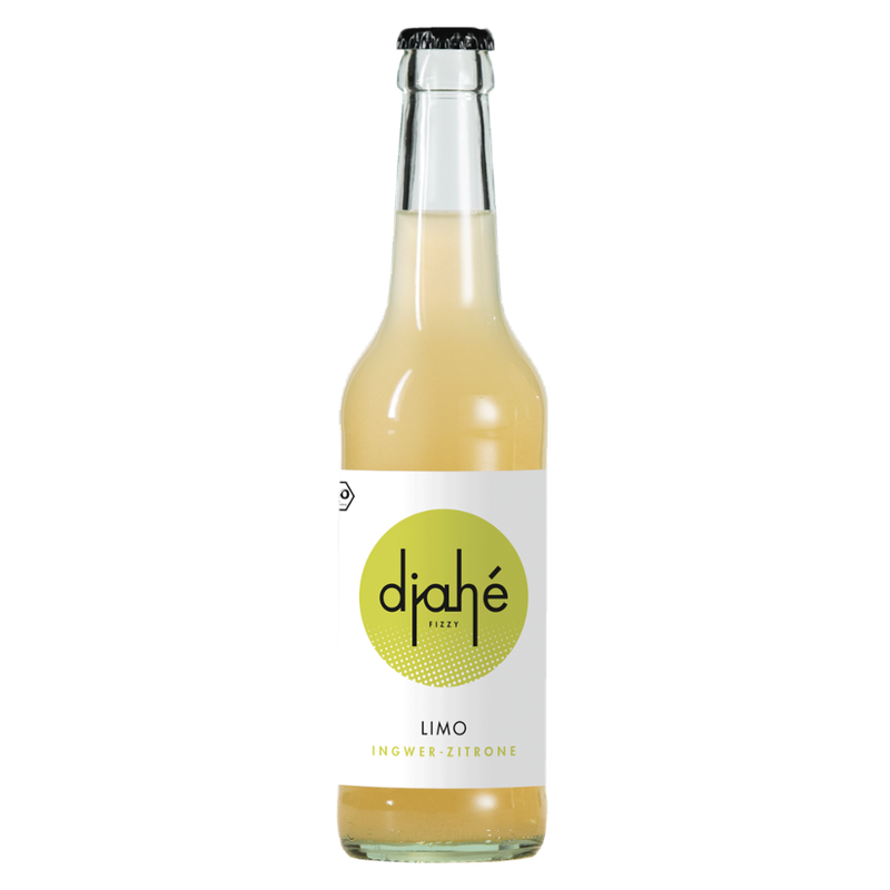 DJAHÉ Djahé - Bio LIMO Ingwer-Zitrone 0,33l MW - Produktbild