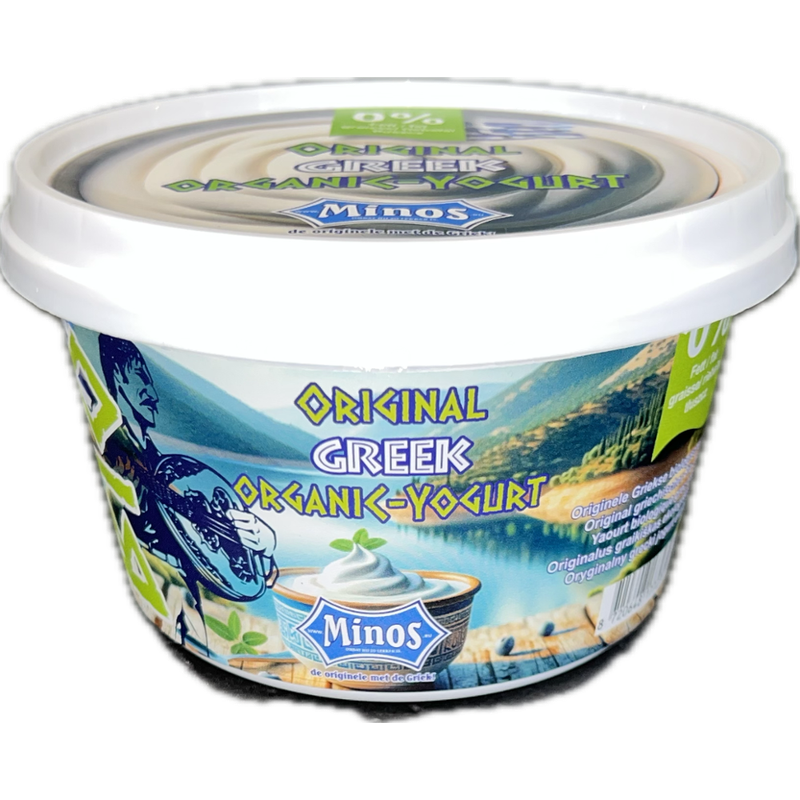Minos Biologische Griekse Yoghurt 0% Fett - Produktbild