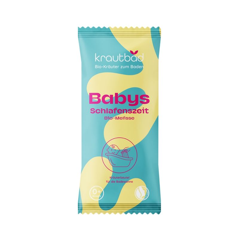 KRAUTBAD Kräuterbad Babys Schlafenszeit aus Bio-Melisse - Produktbild