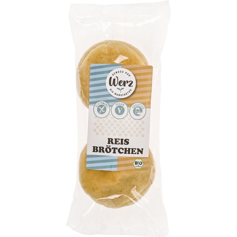 Naturkornmühle Werz Reis Brötchen, glutenfrei - Produktbild