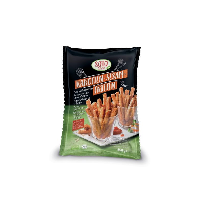 SOTO Karotten-Sesam-Fritten tiefgekühlt - Produktbild