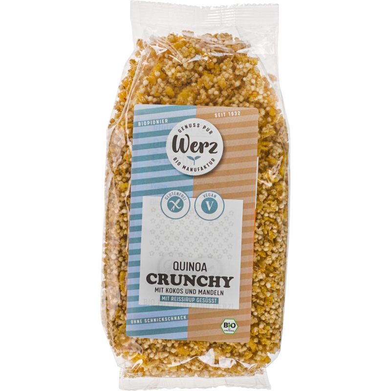 Naturkornmühle Werz Quinoa Crunchy, Vollkorn Knuspermüsli, glutenfrei - Produktbild