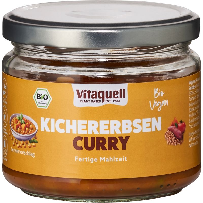 Vitaquell Kichererbsen-Curry Bio vegan - Produktbild