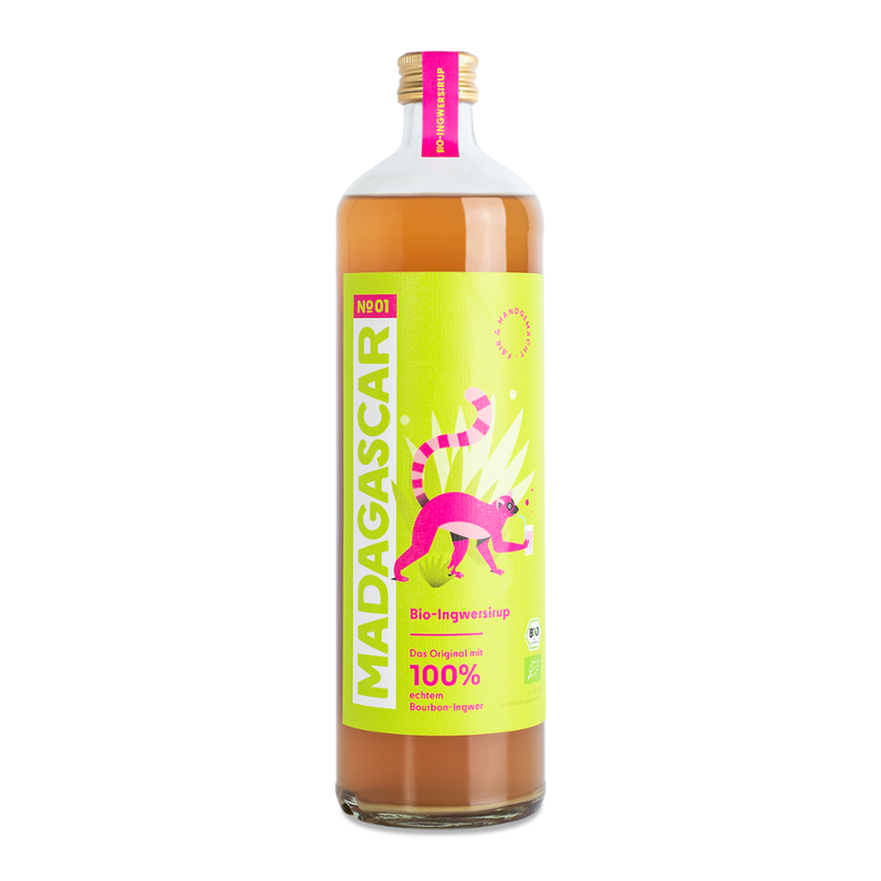 Madagascar No.01 Madagascar No.01 Bio-Ingwersirup, mit 100% Bourbon-Ingwer aus Madagaskar - Produktbild