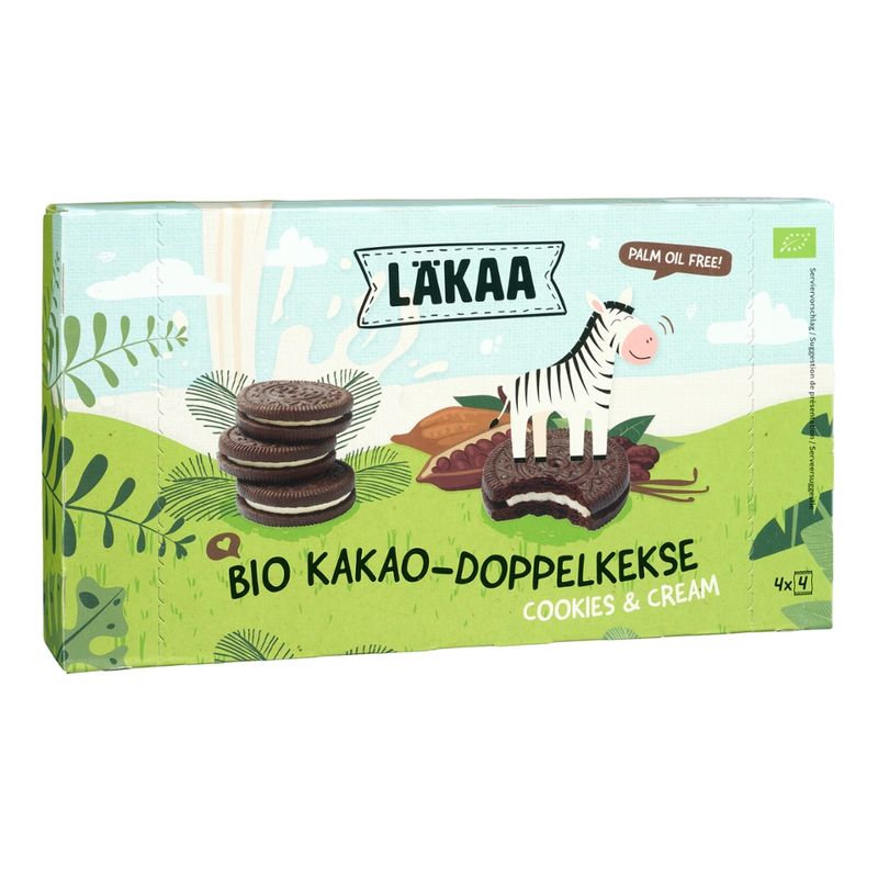 Läkaa Bio Kakao-Doppelkekse - Produktbild