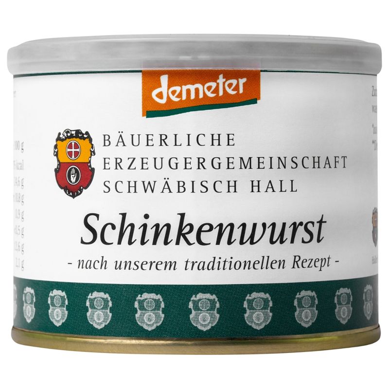 Bäuerliche Erzeugergemeinschaft Schwäbisch Hall Demeter Schinkenwurst - Produktbild