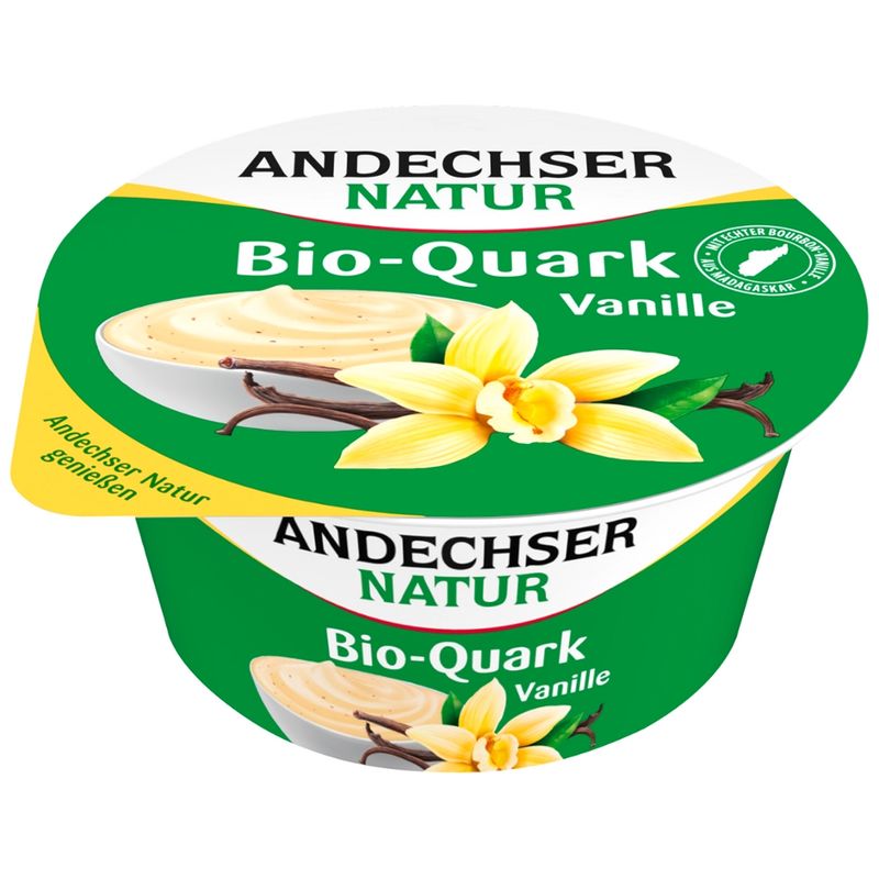 Andechser Natur Bio Fruchtquark Vanille - Produktbild