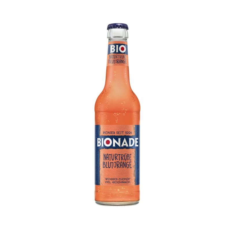 BIONADE Bionade Naturtrübe Blutorange 12x0,33 Mehrweg - Produktbild