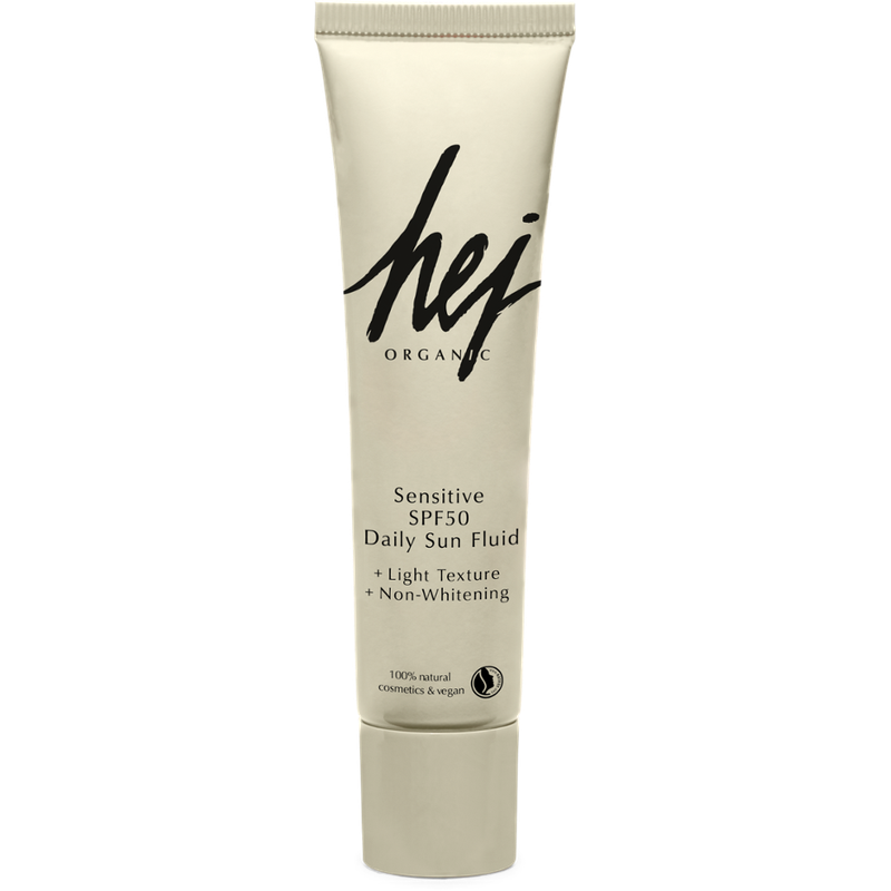 HEJ ORGANIC Sensitive SPF50 Daily Sun Fluid 30ml - Produktbild