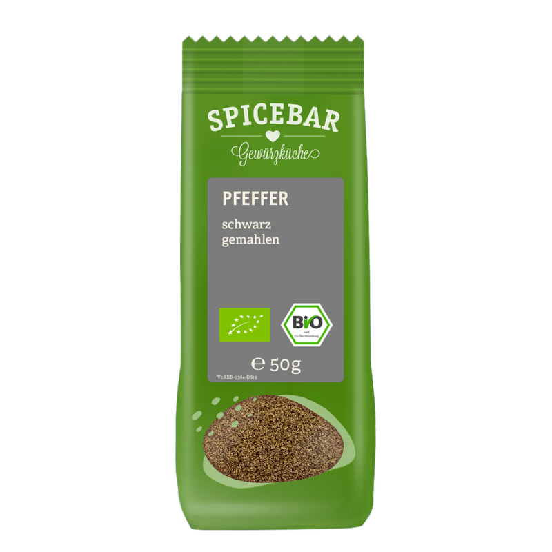 Spicebar Spicebar Bio Pfeffer, schwarz - gemahlen - Produktbild