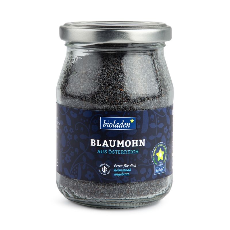 bioladen Blaumohn, im Pfandglas - Produktbild