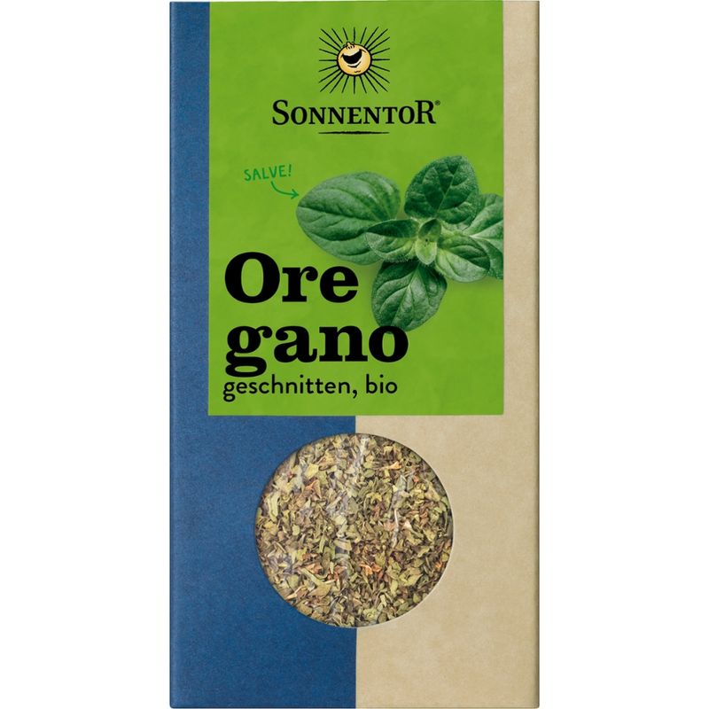 Sonnentor Oregano geschnitten, Packung - Produktbild