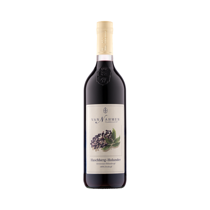 van Nahmen HASCHBERG Holundersaft BIO 0,75 EW - Produktbild