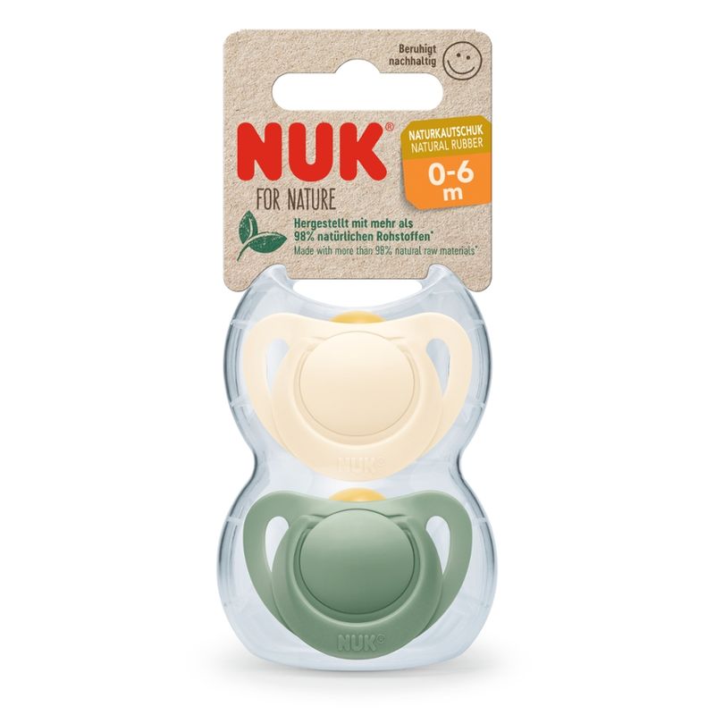 NUK BS NUK for Nature Latex Gr.1 2/Box - Produktbild
