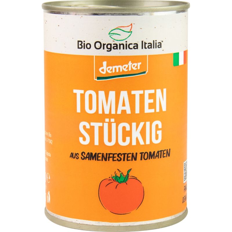 Bio Organica Italia Bio Organica Italia Tomaten stückig aus samenfesten Tomaten 400g - Produktbild