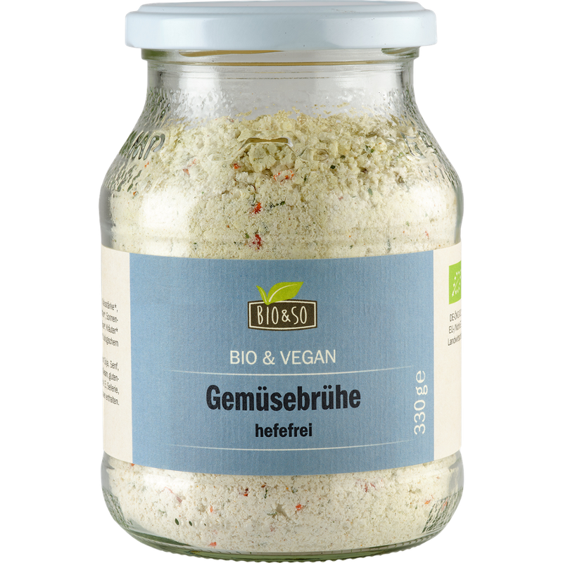 Bio&So Gemüsebrühe (hefefrei), 330g - Produktbild