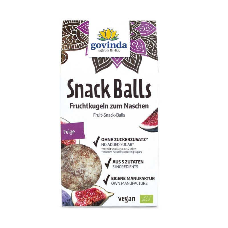 Govinda Snack Balls Feige - Produktbild