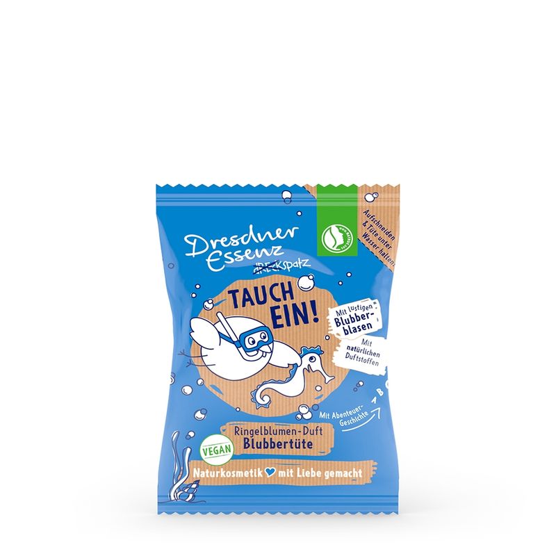 Dresdner Essenz Dreckspatz  DE Dreckspatz Blubbertüte Ringelblumenduft (Tauch ein!) - Produktbild