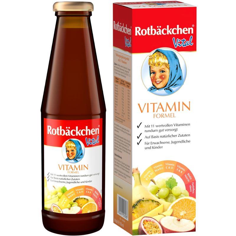 Rotbäckchen Rotbäckchen Vital Vitaminformel - Produktbild