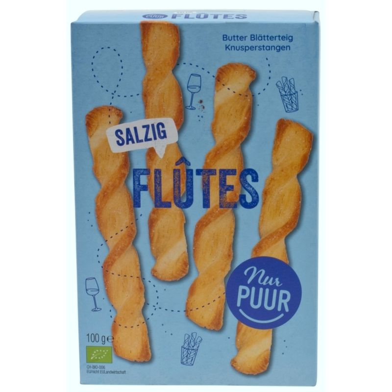 Nur Puur Flûtes salzig - Produktbild