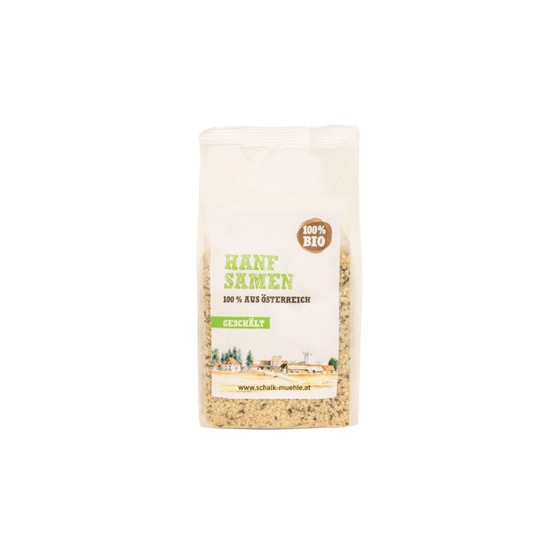Schalk Mühle 300 g Bio Österreichische Hanfsamen geschält - Produktbild