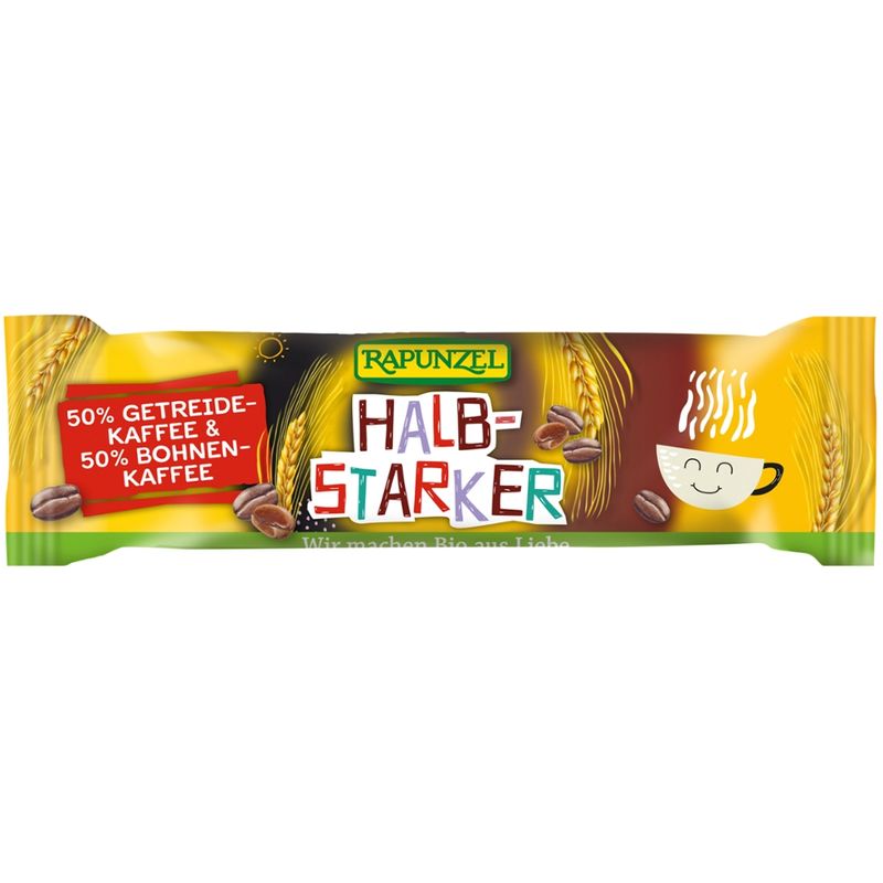 Rapunzel Halbstarker Instant 50% Getreidekaffee & 50% Bohnenkaffee - Produktbild