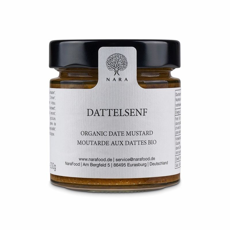 Nara Date mustard organic - Produktbild