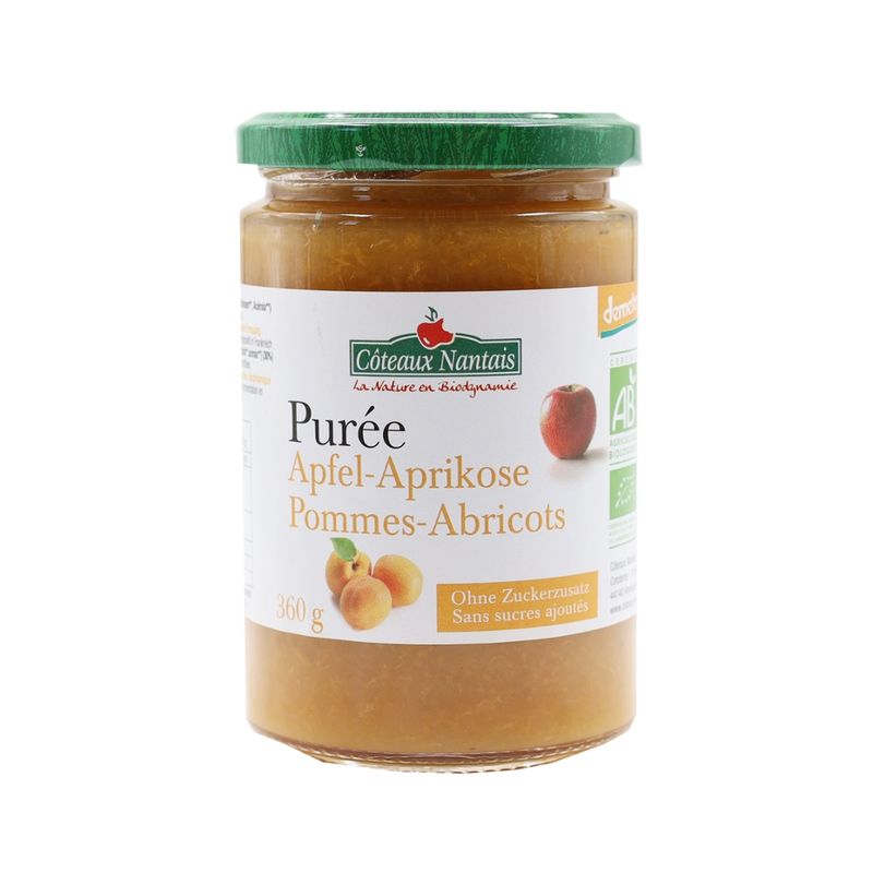 Côteaux Nantais  Fruchtpüree Apfel-Aprikose - Produktbild
