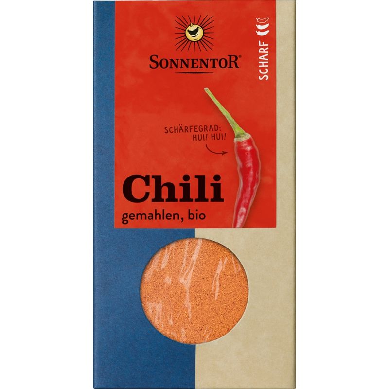 Sonnentor Chili gemahlen, Packung - Produktbild