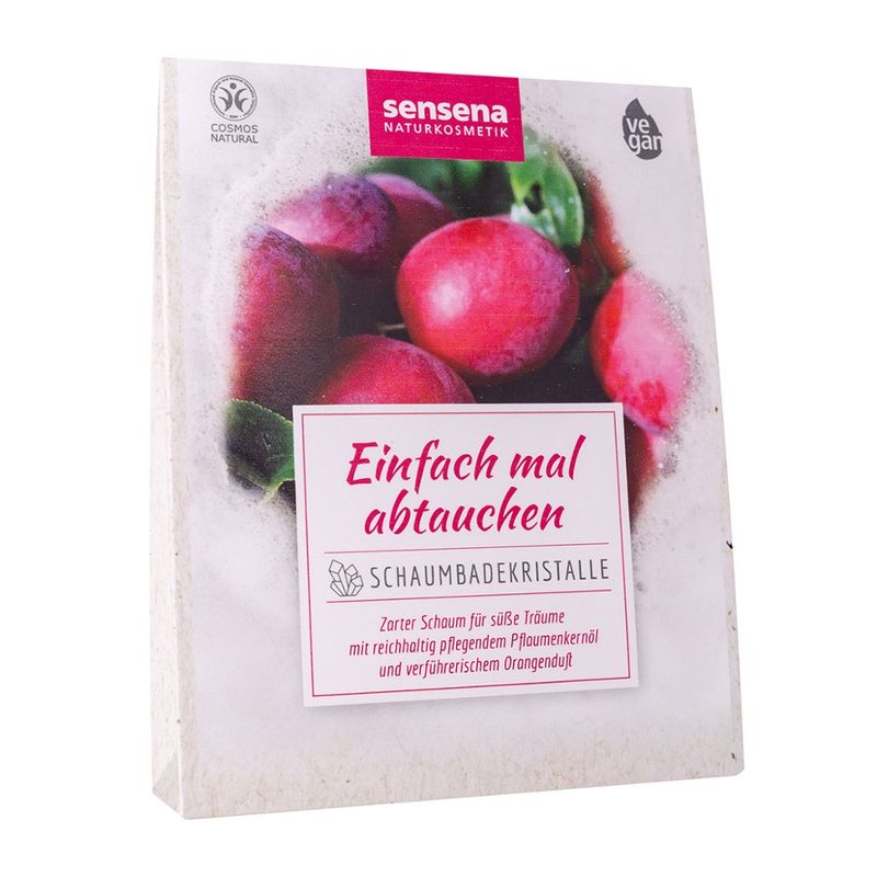 sensena Naturkosmetik Schaumbadekristalle "Einfach mal abtauchen", 100g - Produktbild