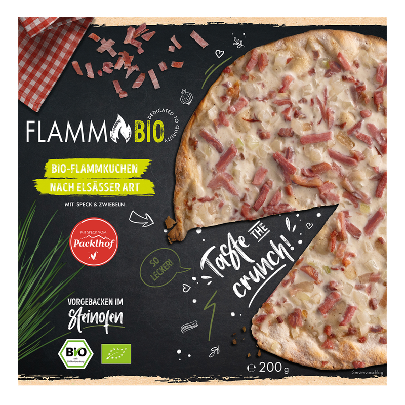 FlammBio AN Flammkuchen RUND "nach Elsässer Art" - FlammBio - Produktbild